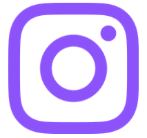 Instagram Logo in lila