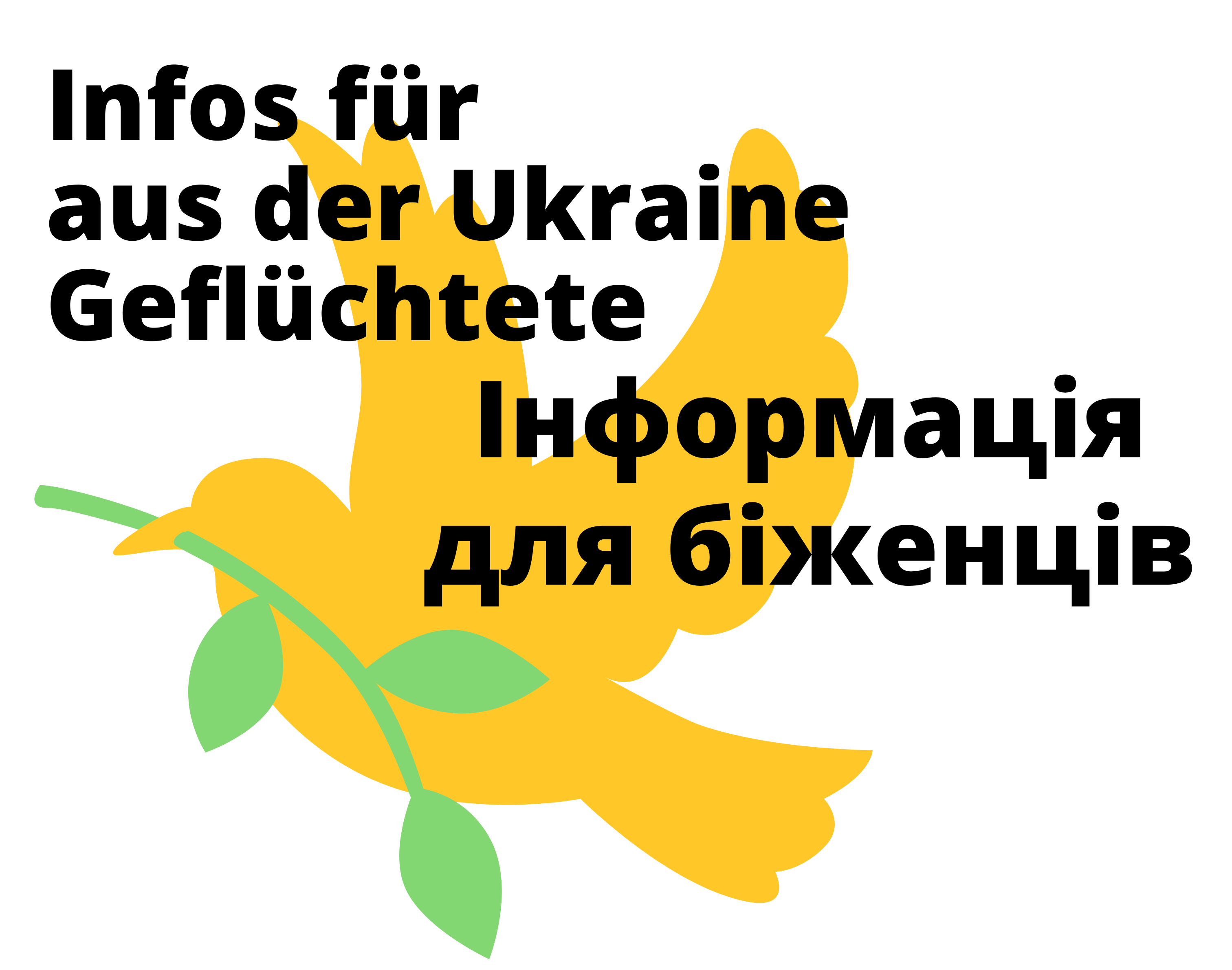 Infos für aus der Ukraine geflüchtete Menschen